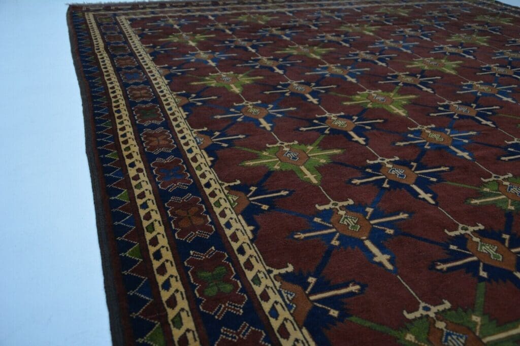 Orientteppich Kazak ca 320 x 256 cm Wolle handgeknüpft