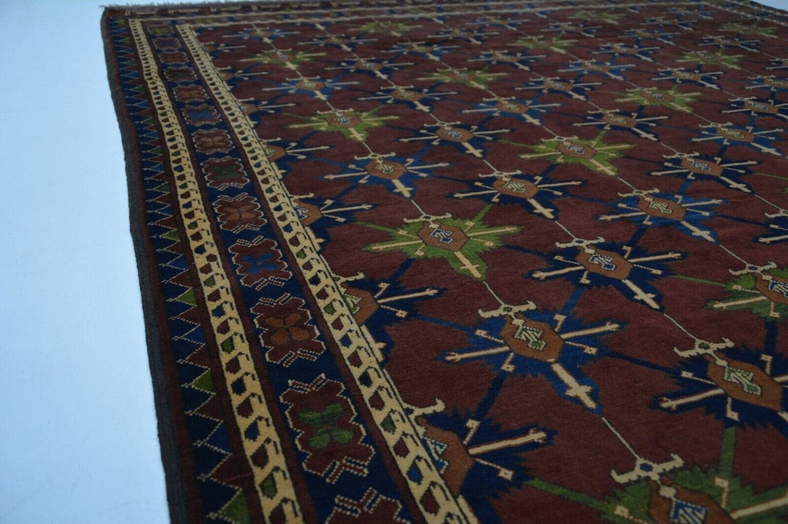 Orientteppich Kazak ca 320 x 256 cm Wolle handgeknüpft