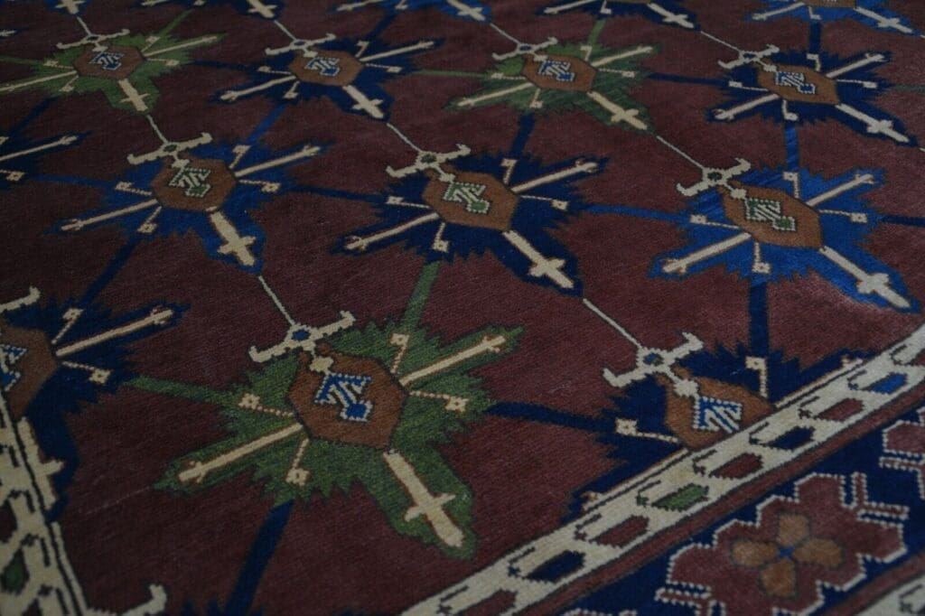 Orientteppich Kazak ca 320 x 256 cm Wolle handgeknüpft