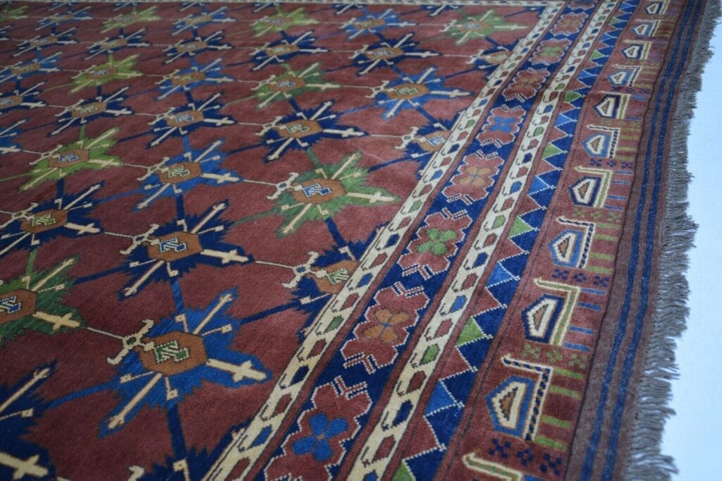 Orientteppich Kazak ca 320 x 256 cm Wolle handgeknüpft