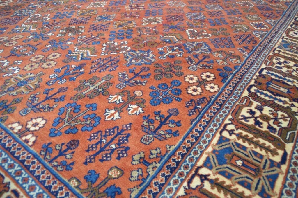 Perserteppich Meymeh ca. 352 x 250 cm Wolle handgeknüpft