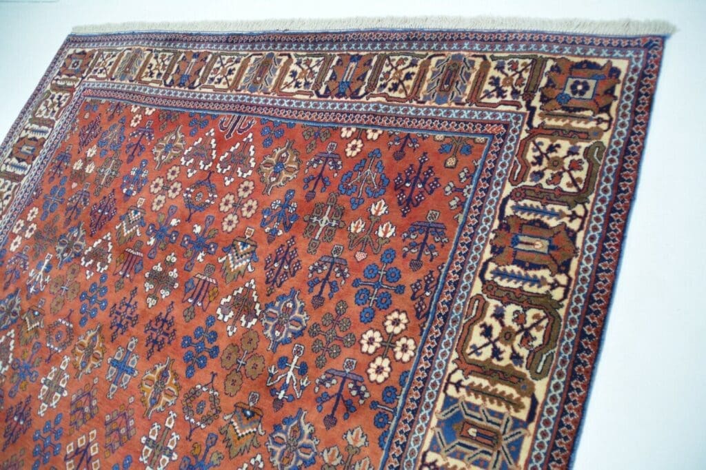 Perserteppich Meymeh ca. 352 x 250 cm Wolle handgeknüpft