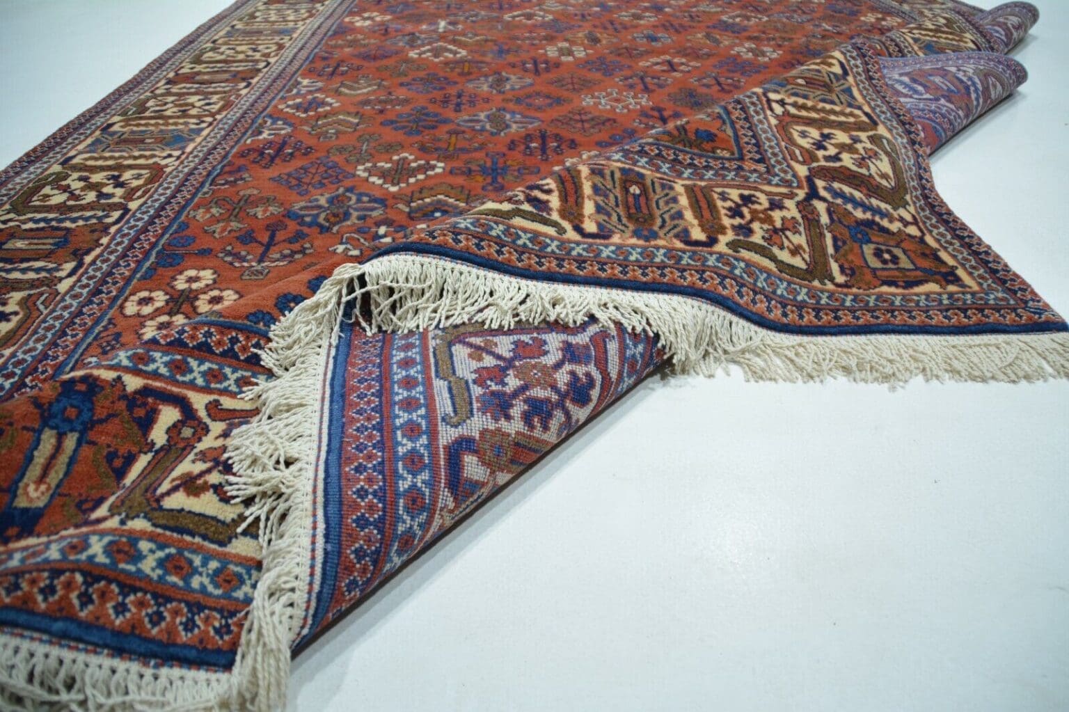 Perserteppich Meymeh ca. 352 x 250 cm Wolle handgeknüpft