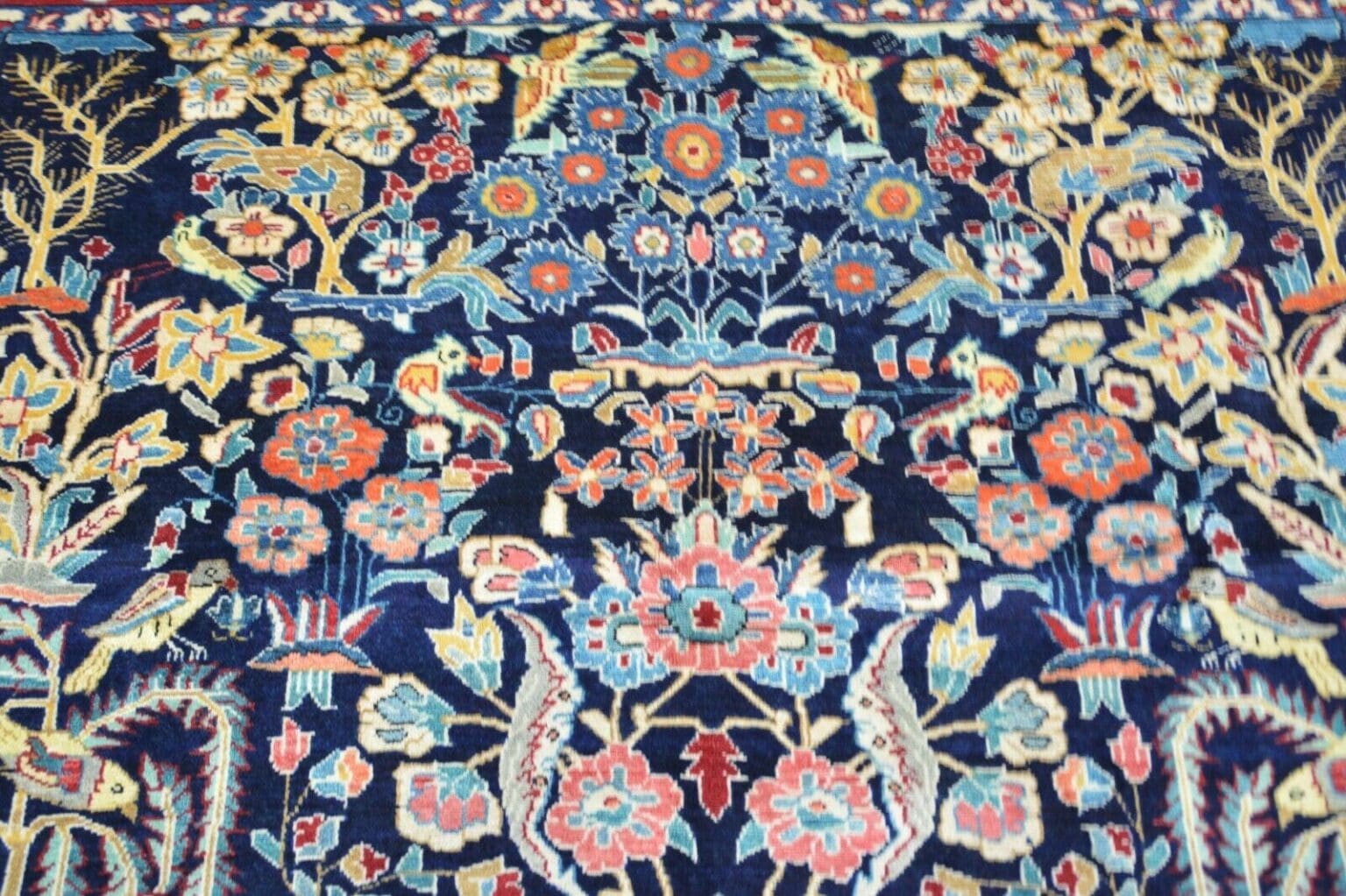 Perserteppich Sarugh ca 316 x 217 cm Wolle handgeknüpft