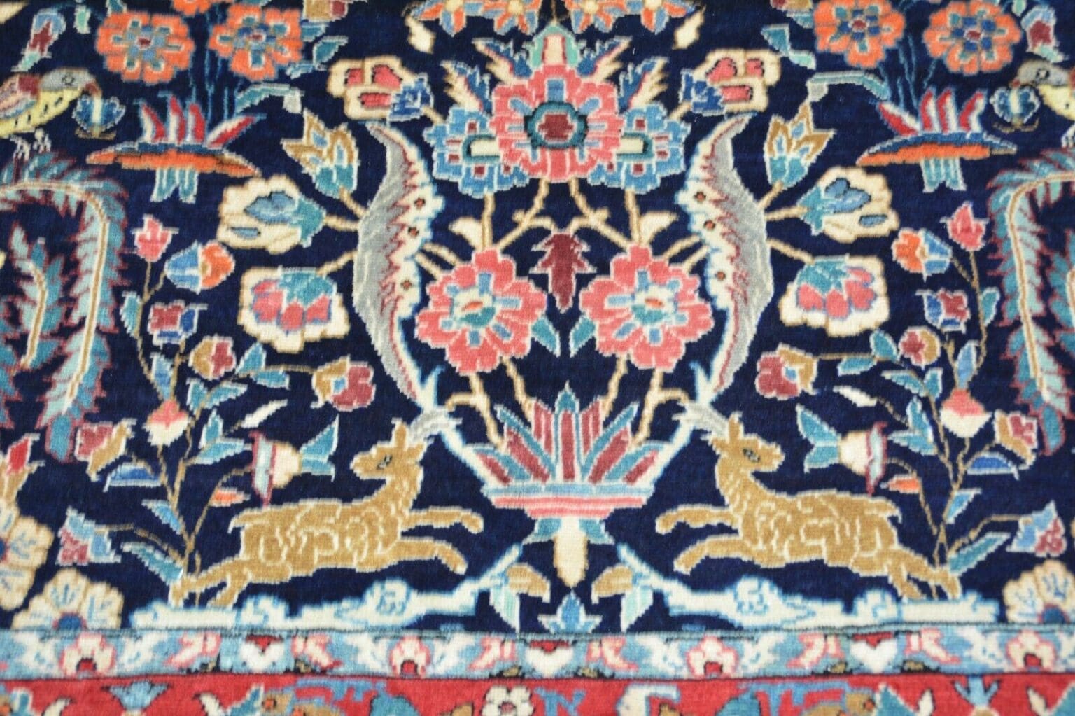 Perserteppich Sarugh ca 316 x 217 cm Wolle handgeknüpft