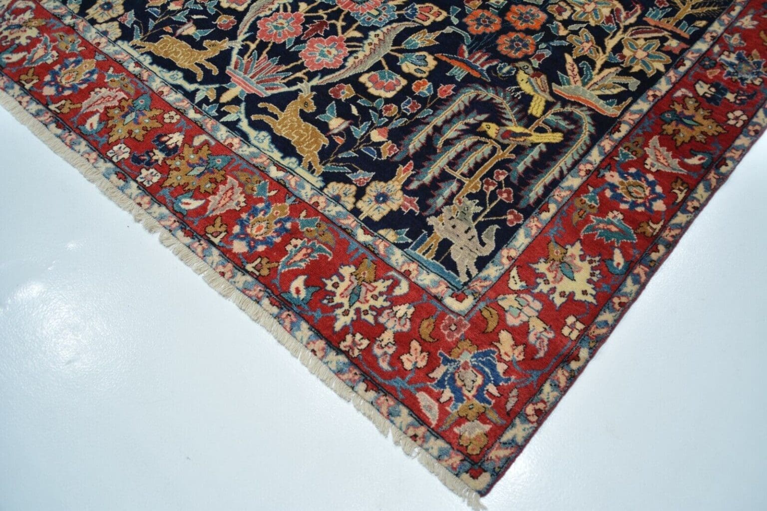Perserteppich Sarugh ca 316 x 217 cm Wolle handgeknüpft