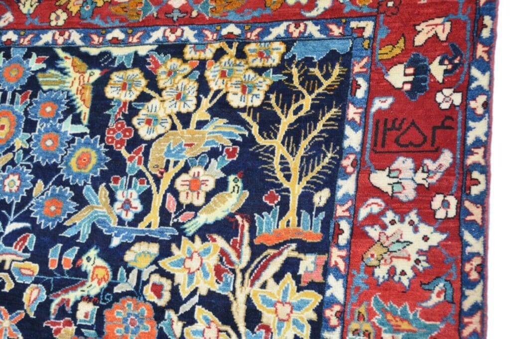 Perserteppich Sarugh ca 316 x 217 cm Wolle handgeknüpft