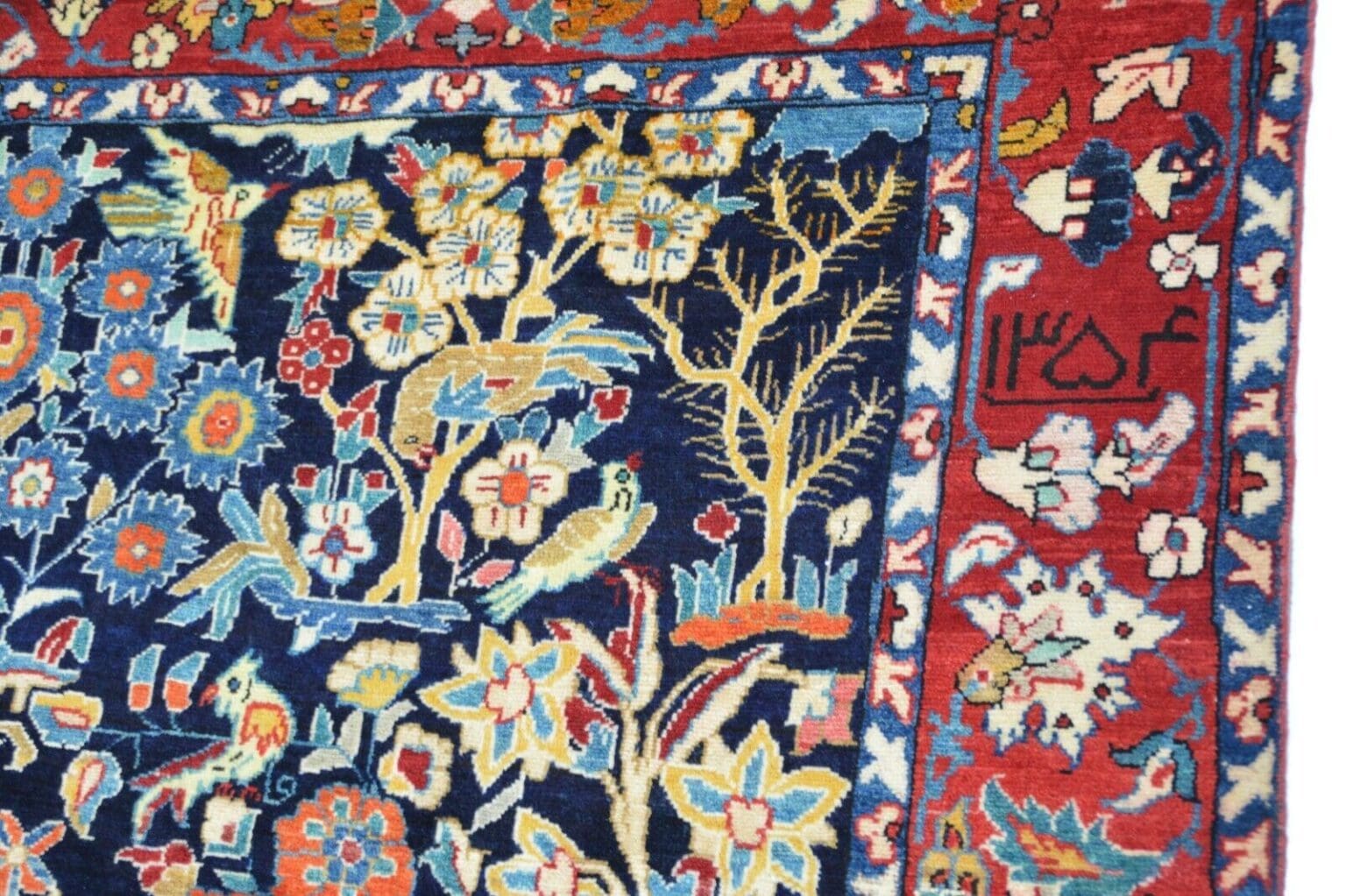 Perserteppich Sarugh ca 316 x 217 cm Wolle handgeknüpft