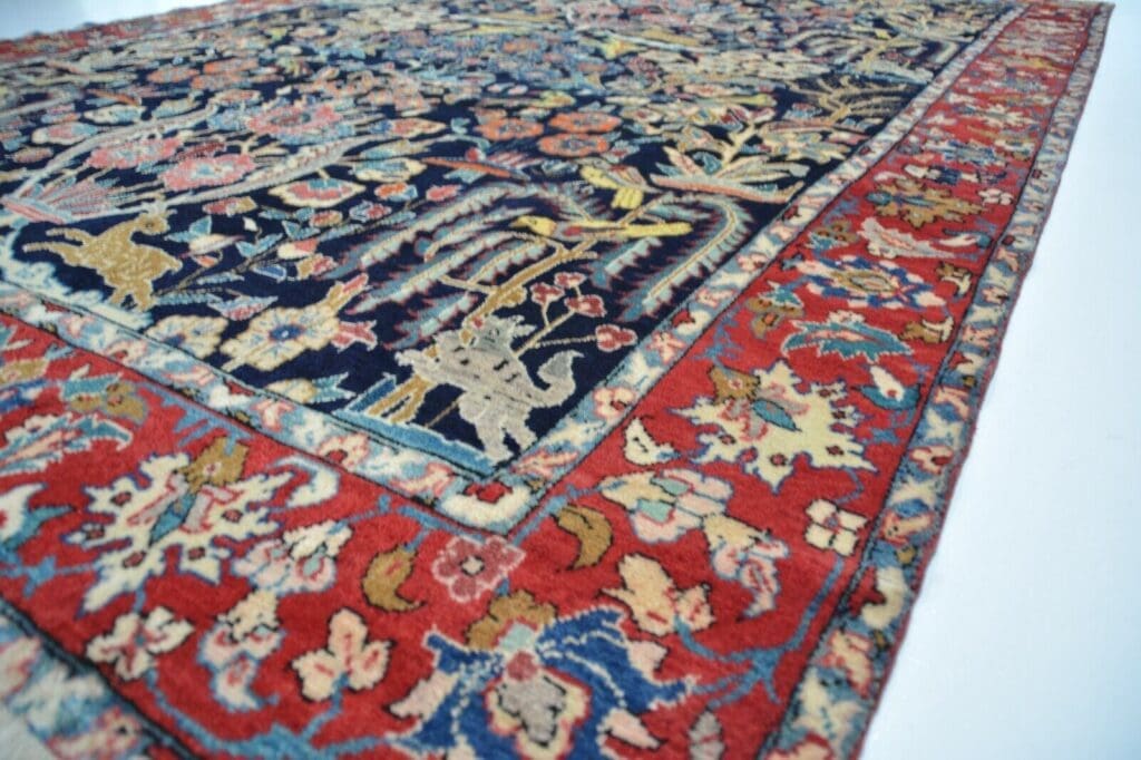 Perserteppich Sarugh ca 316 x 217 cm Wolle handgeknüpft