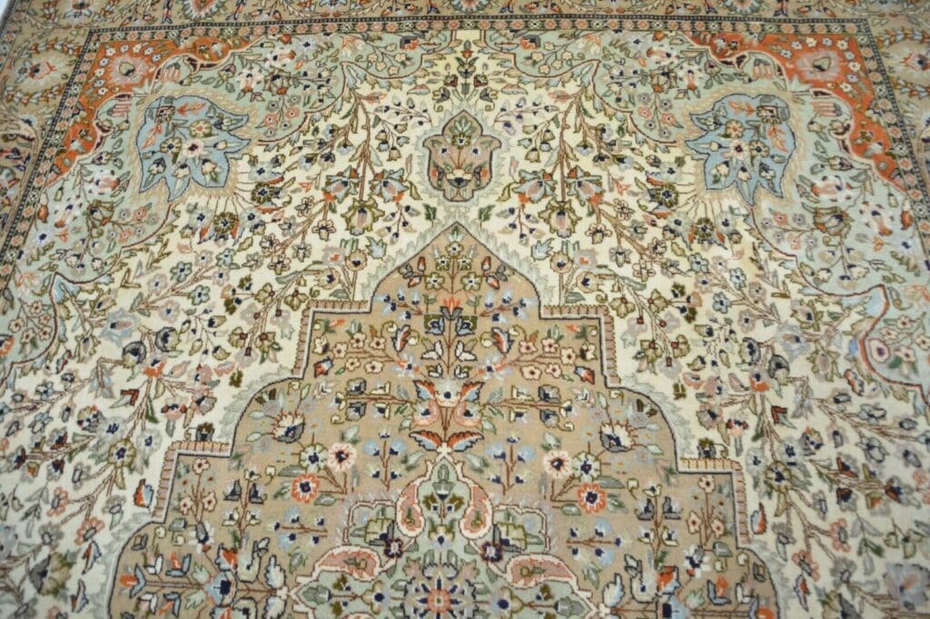 Perserteppich Tabriz ca 297 x 237 cm Wolle handgeknüpft