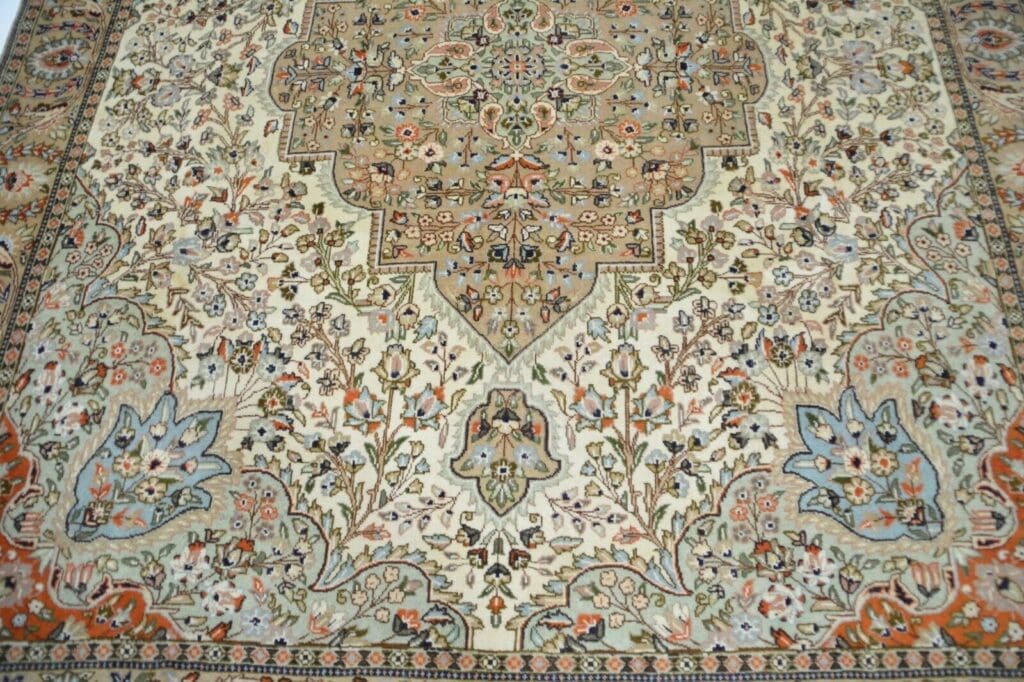 Perserteppich Tabriz ca 297 x 237 cm Wolle handgeknüpft