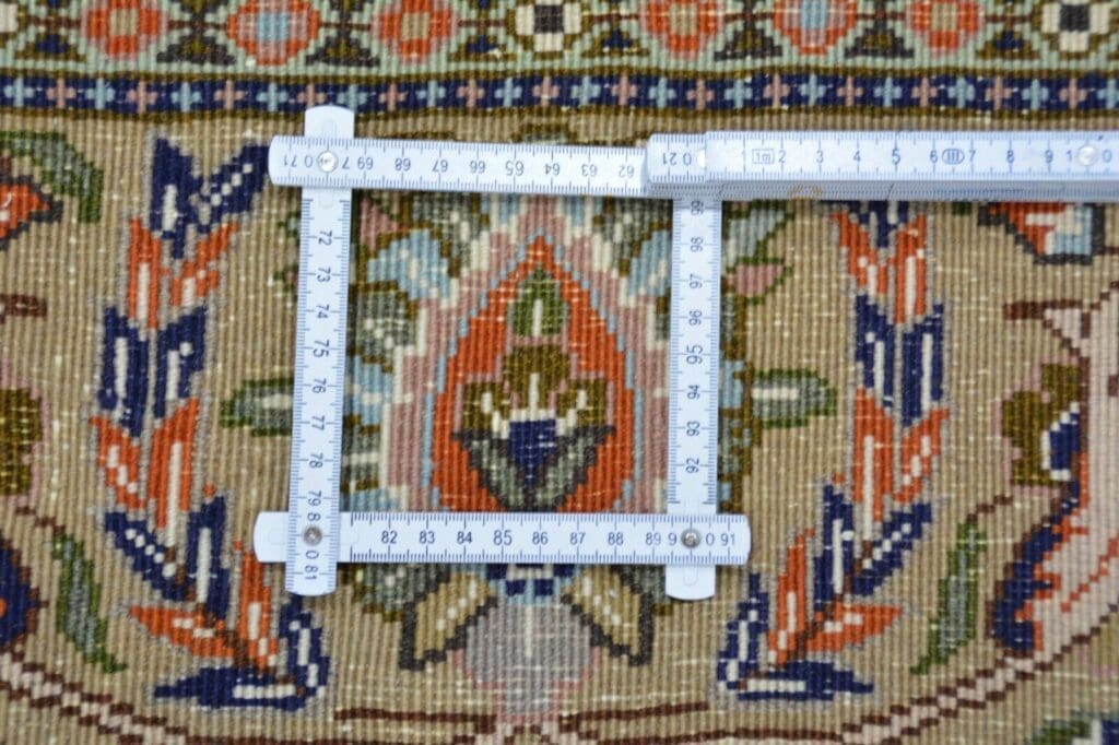 Perserteppich Tabriz ca 297 x 237 cm Wolle handgeknüpft