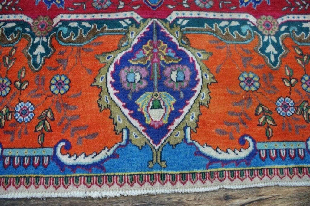 Perserteppich Tabriz ca 388 x 295 cm Wolle handgeknüpft