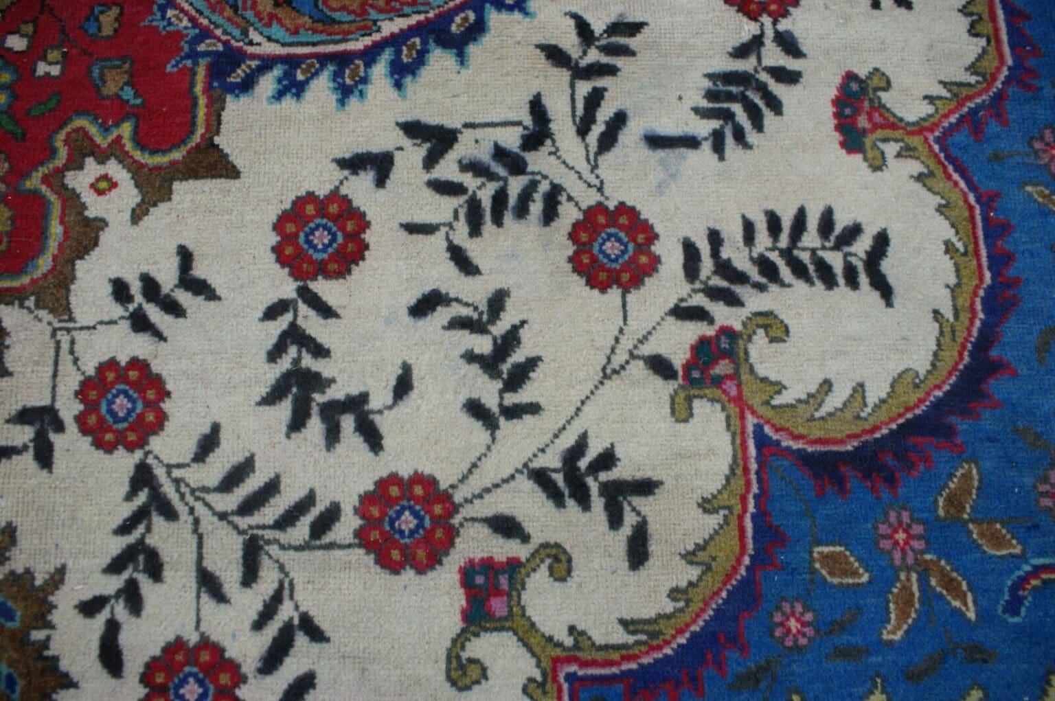 Perserteppich Tabriz ca 388 x 295 cm Wolle handgeknüpft