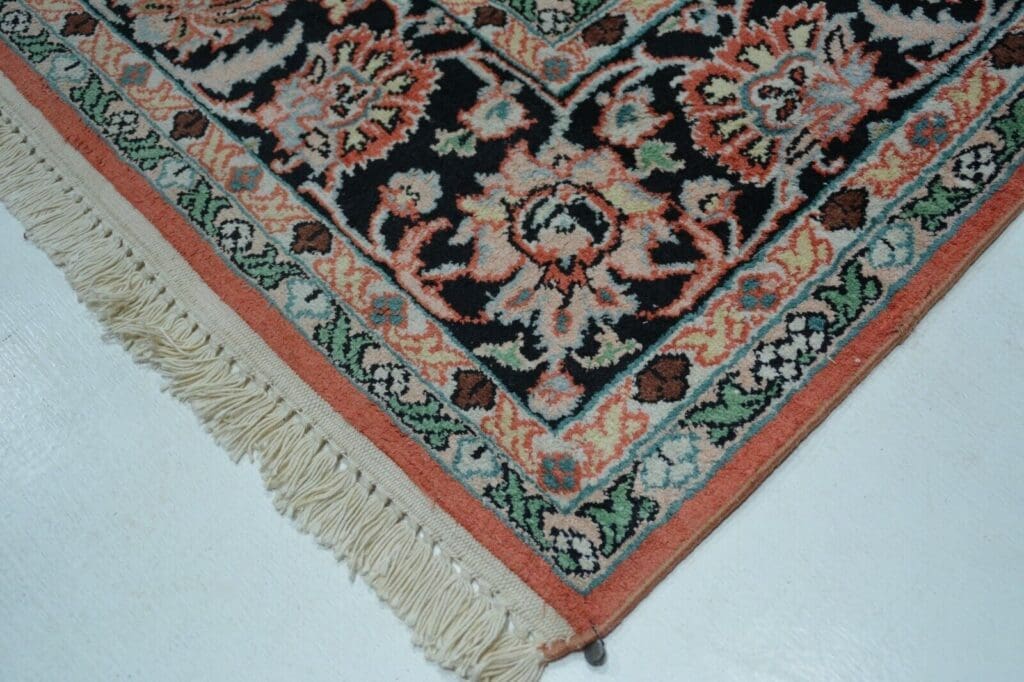 Orientteppich Indien ca. 314 x 212 cm Seide handgeknüpft