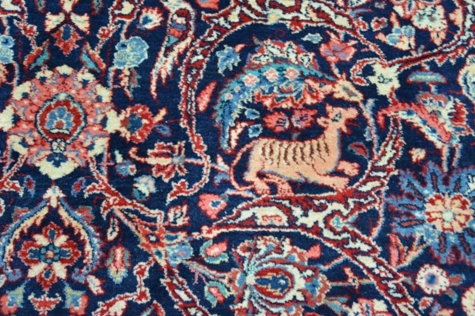 antiker-handgeknupfter-teppich-sarugh-aus-wolle-nr-c4162-ca-302-x-187-cm-8 Perserteppich Sarugh Farahan ca 302 x 187 cm handgeknüpft