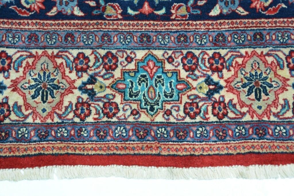 antiker-handgeknupfter-teppich-sarugh-aus-wolle-nr-c4162-ca-302-x-187-cm-9 Perserteppich Sarugh Farahan ca 302 x 187 cm handgeknüpft