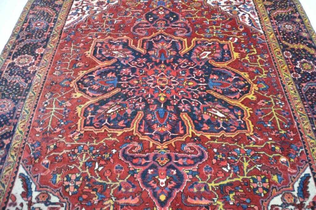Perserteppich Heriz 340 x 254 cm Wolle handgeknüpft