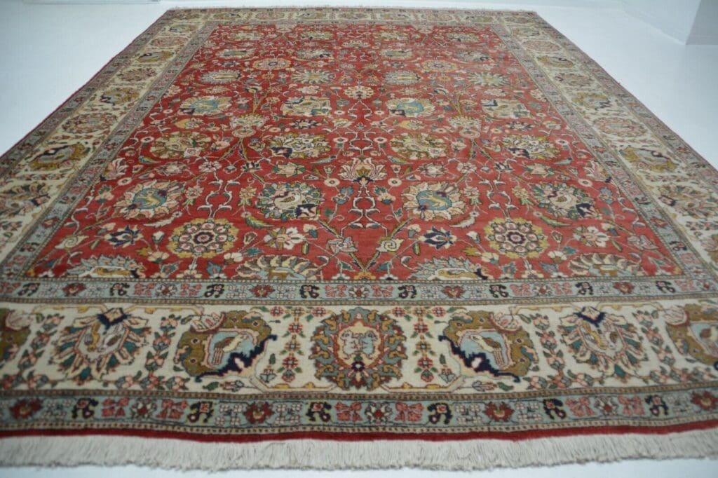 Perserteppich Tabriz ca 330 x 247 cm Wolle handgeknüpft