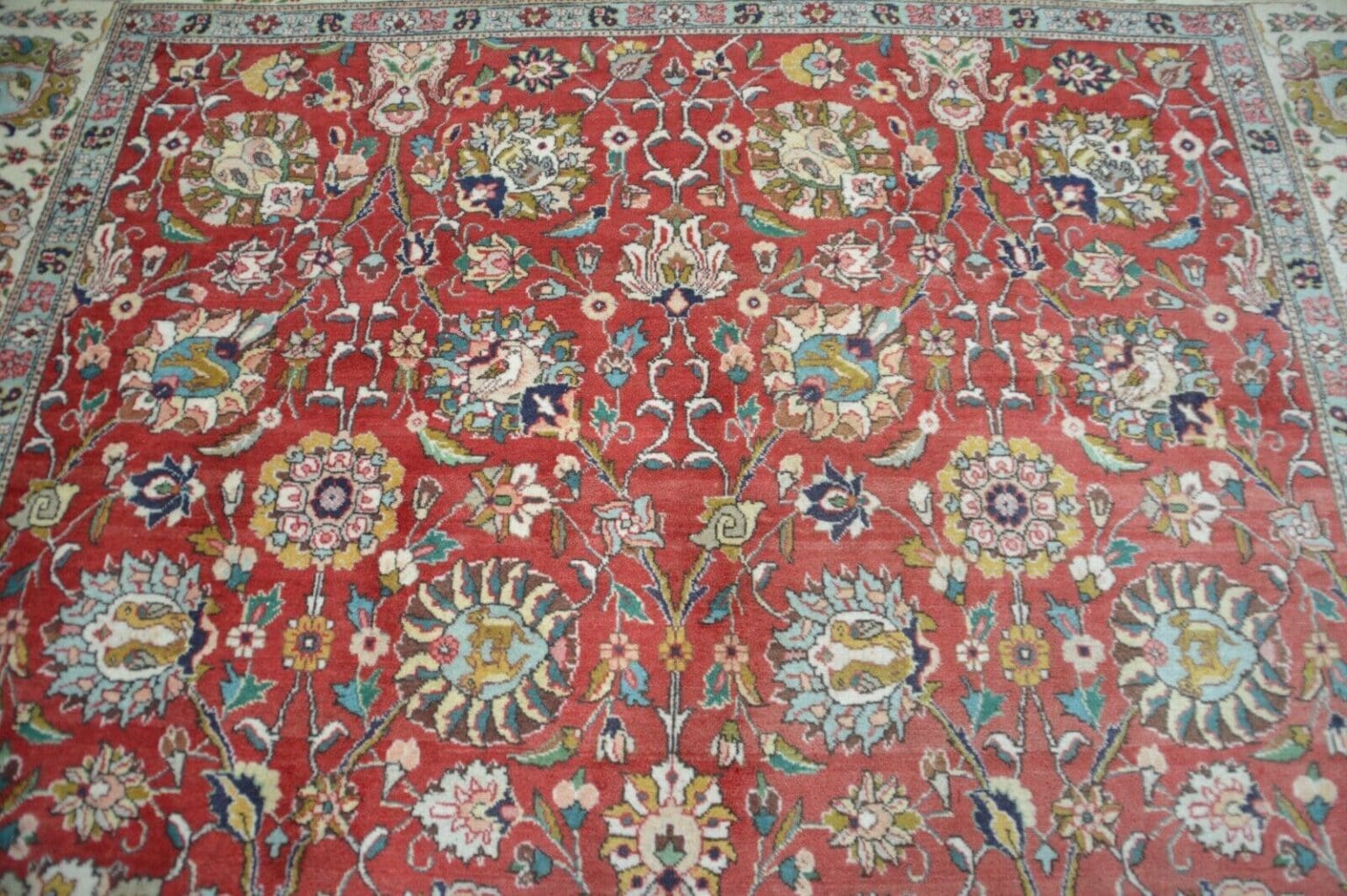 Perserteppich Tabriz ca 330 x 247 cm Wolle handgeknüpft