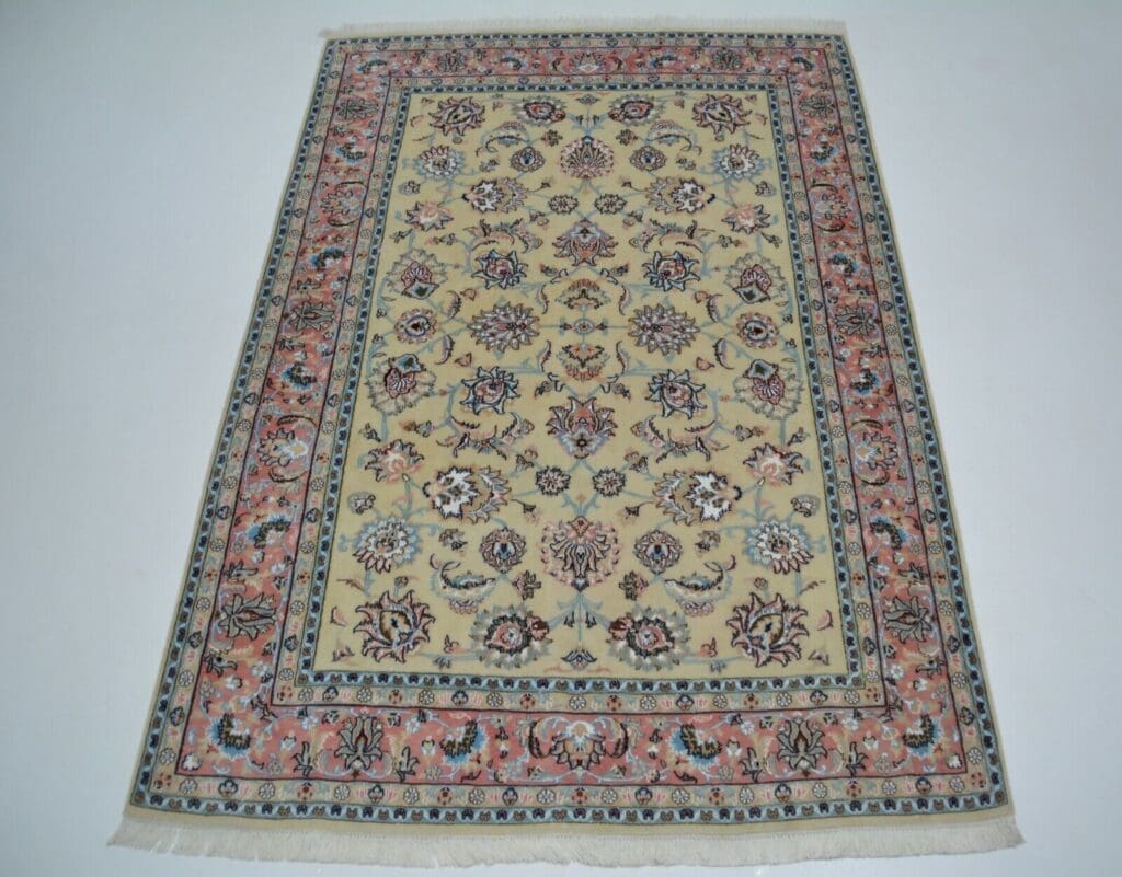 Perserteppich Mashad ca. 287 x 197 cm Wolle handgeknüpft