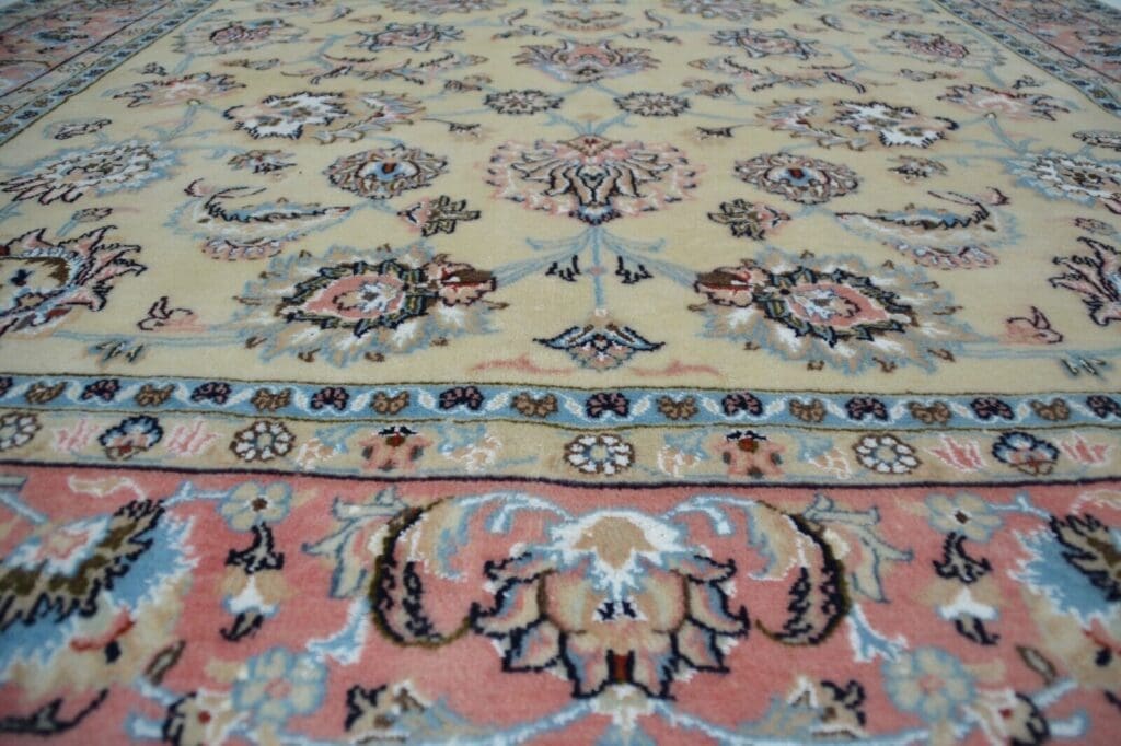 Perserteppich Mashad ca. 287 x 197 cm Wolle handgeknüpft