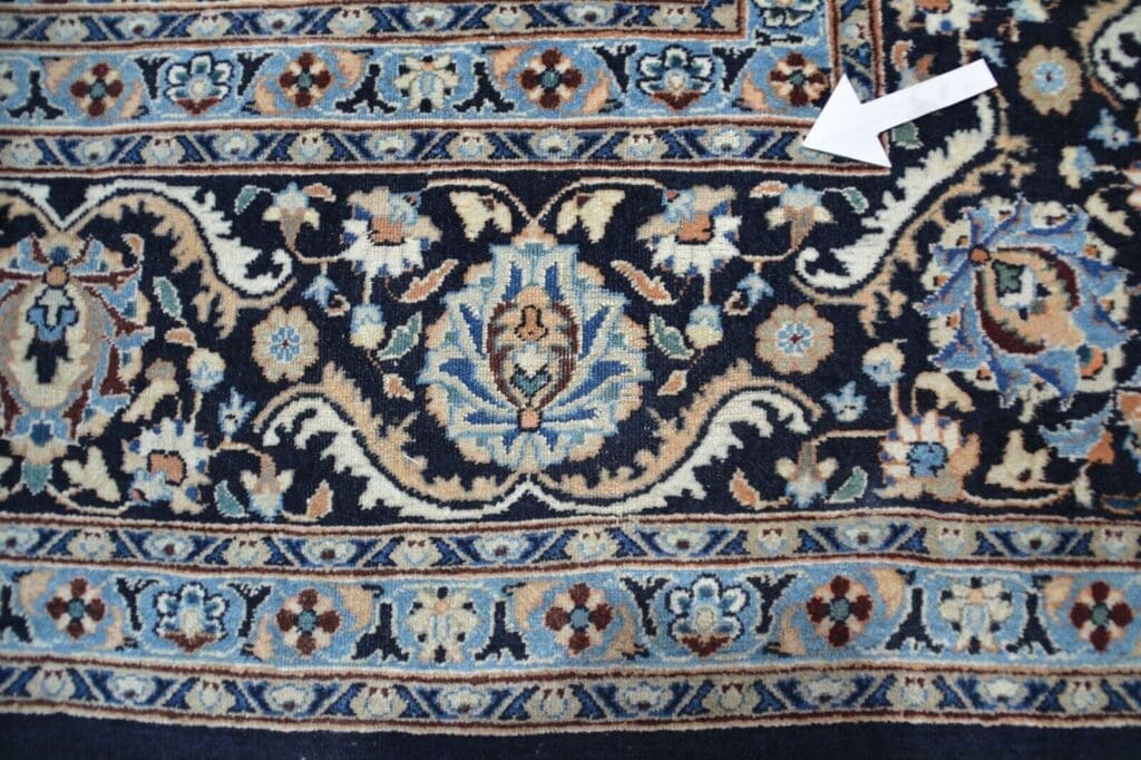 nr-c3963-handgeknupfter-original-kashan-teppich-aus-wolle-ca-407-x-299-cm-6 Perserteppich Kashan ca 407 x 299 cm Wolle handgeknüpft