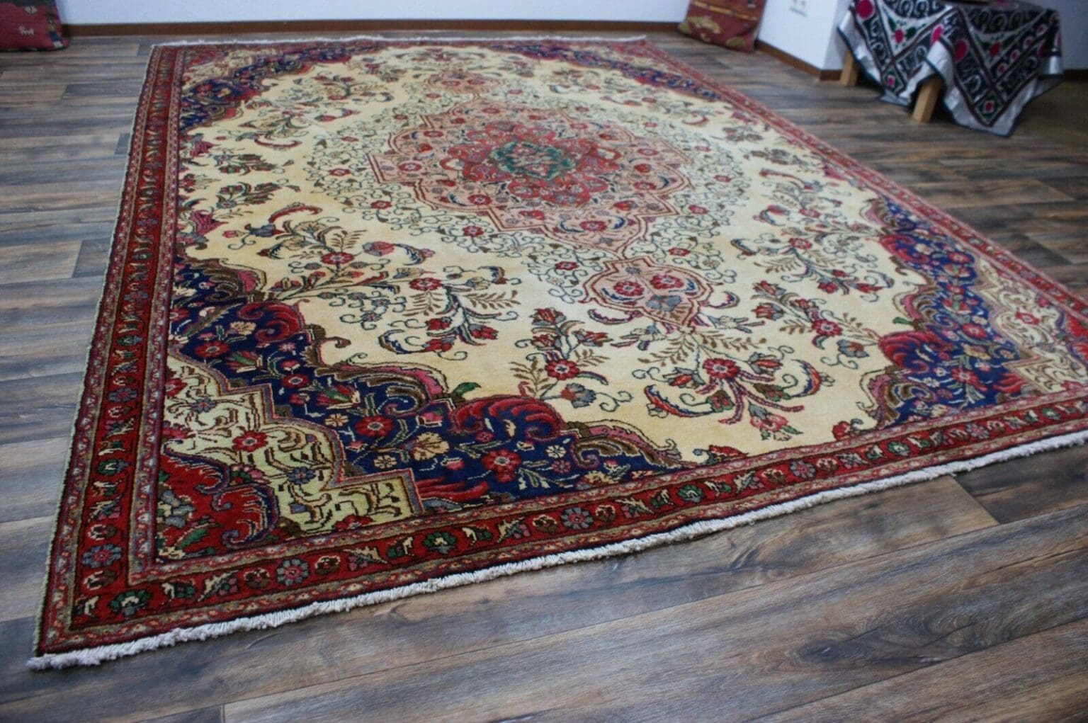 Perserteppich Tabriz ca 315 x 230 cm Wolle handgeknüpft