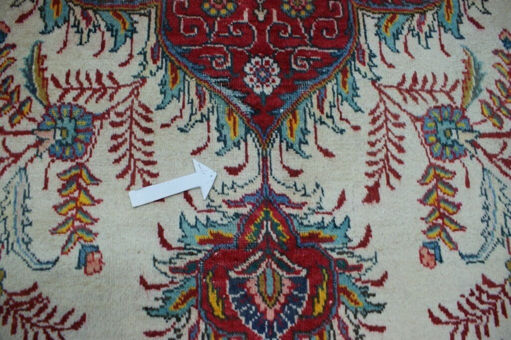 Perserteppich Tabriz ca. 350 x 245 cm Wolle handgeknüpft
