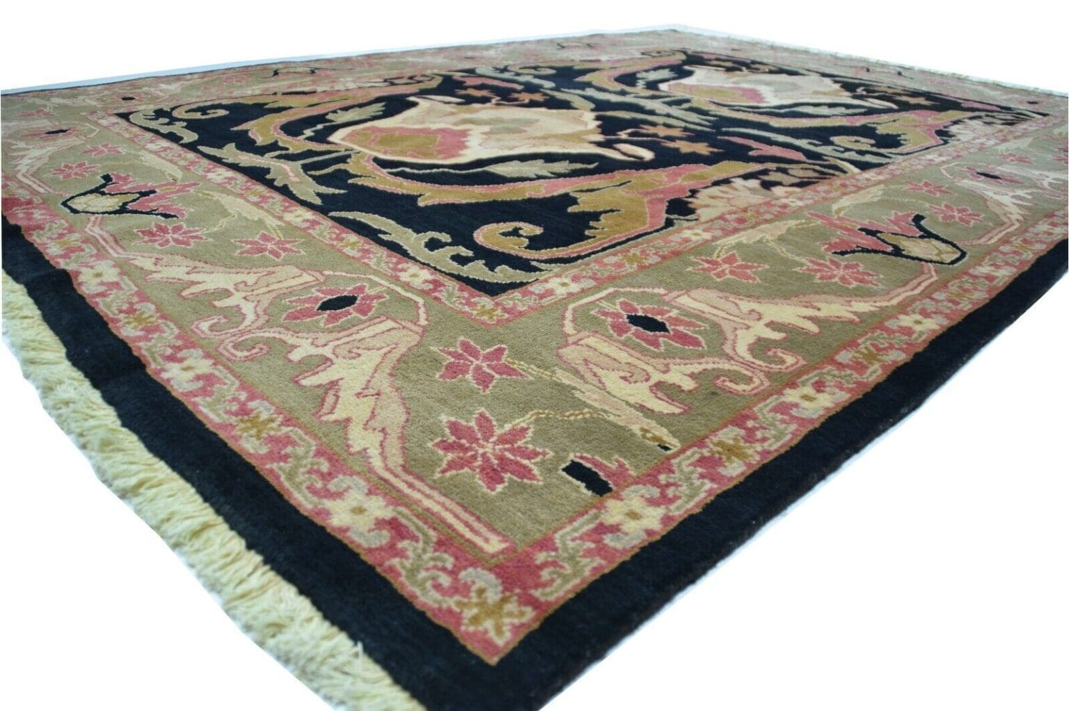 Perserteppich Heriz ca 283 x 217 cm Wolle handgeknüpft