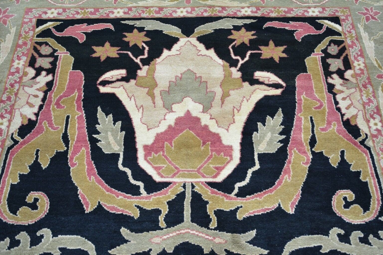 Perserteppich Heriz ca 283 x 217 cm Wolle handgeknüpft