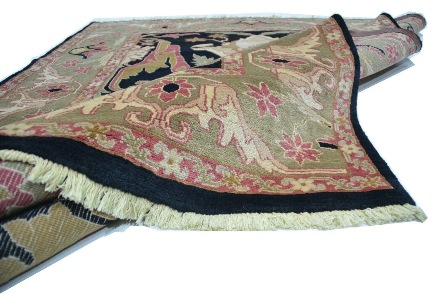 Perserteppich Heriz ca 283 x 217 cm Wolle handgeknüpft