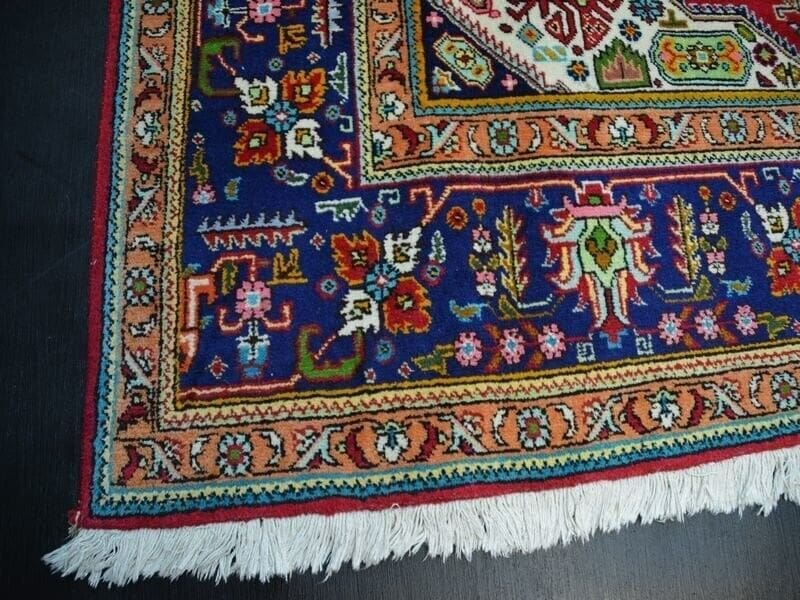 Perserteppich Tabriz ca 285 x 202 cm Wolle handgeknüpft