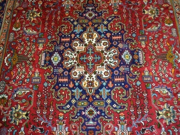 Perserteppich Tabriz ca 285 x 202 cm Wolle handgeknüpft