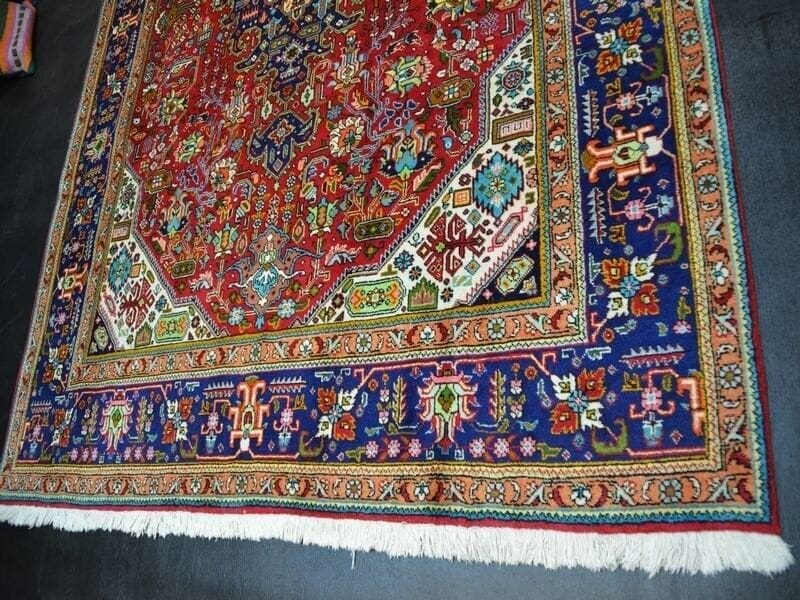 Perserteppich Tabriz ca 285 x 202 cm Wolle handgeknüpft