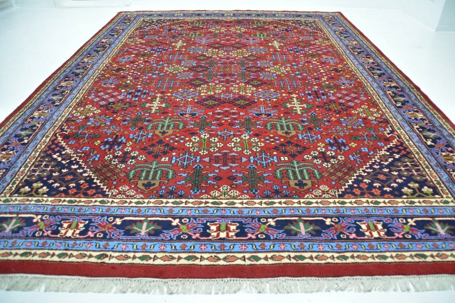 Perserteppich Isfahan ca. 348 x 255 cm Wolle handgeknüpft
