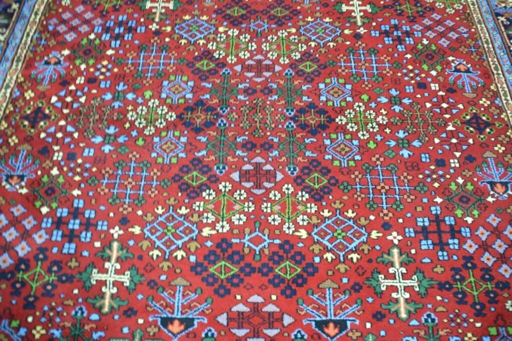 Perserteppich Isfahan ca. 348 x 255 cm Wolle handgeknüpft