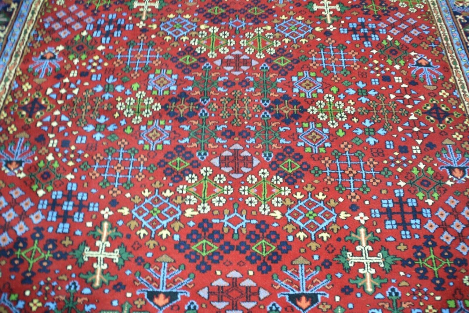 Perserteppich Isfahan ca. 348 x 255 cm Wolle handgeknüpft