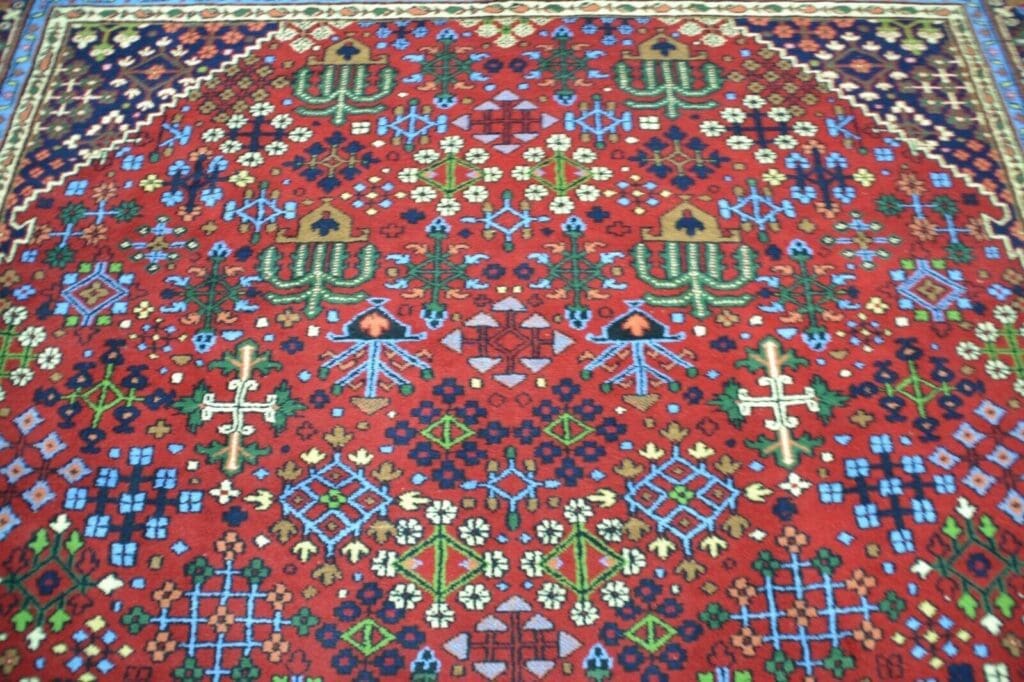 Perserteppich Isfahan ca. 348 x 255 cm Wolle handgeknüpft