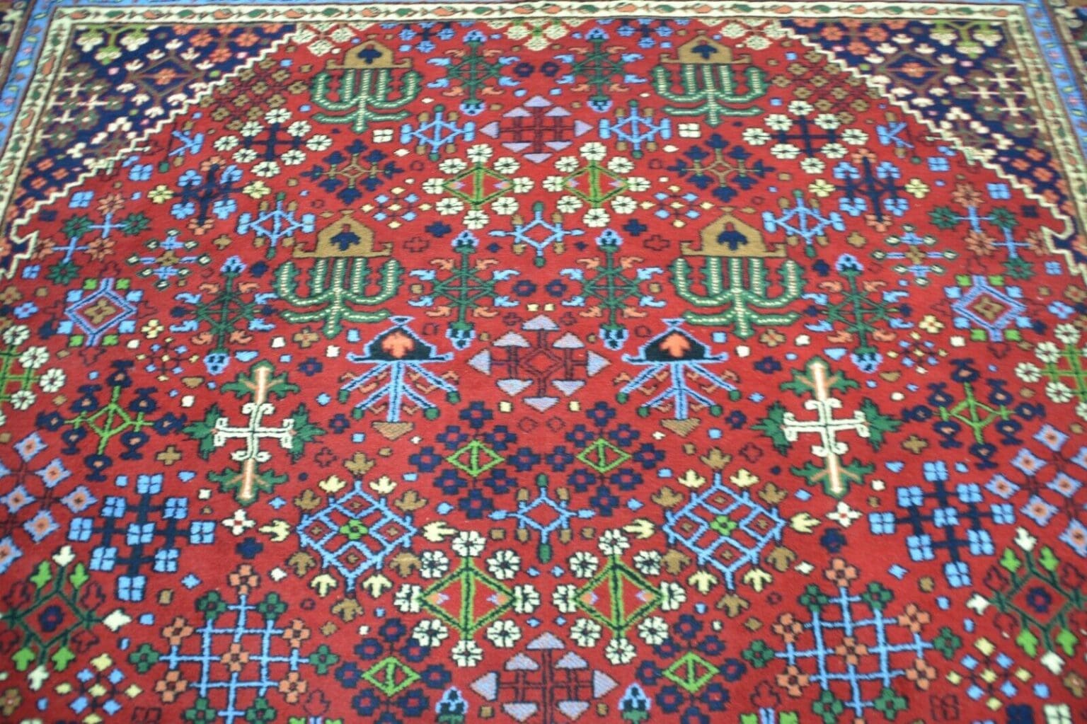 Perserteppich Isfahan ca. 348 x 255 cm Wolle handgeknüpft