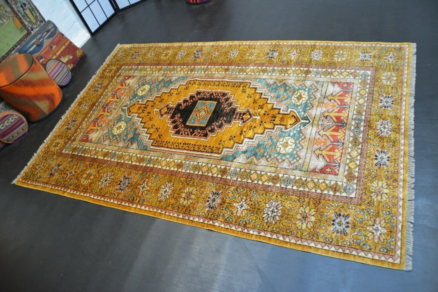 Orientteppich Pakistan 247 x 162 cm Wolle handgeknüpft
