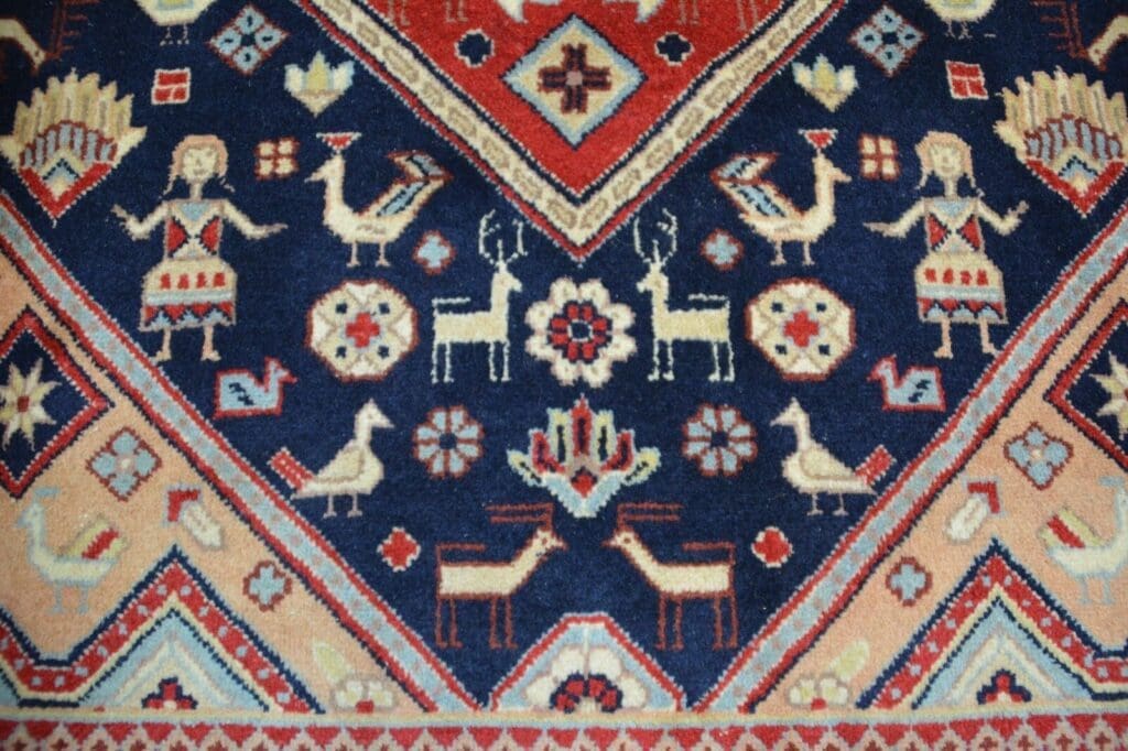 Perserteppich Semnan 321 x 214 cm Wolle handgeknüpft
