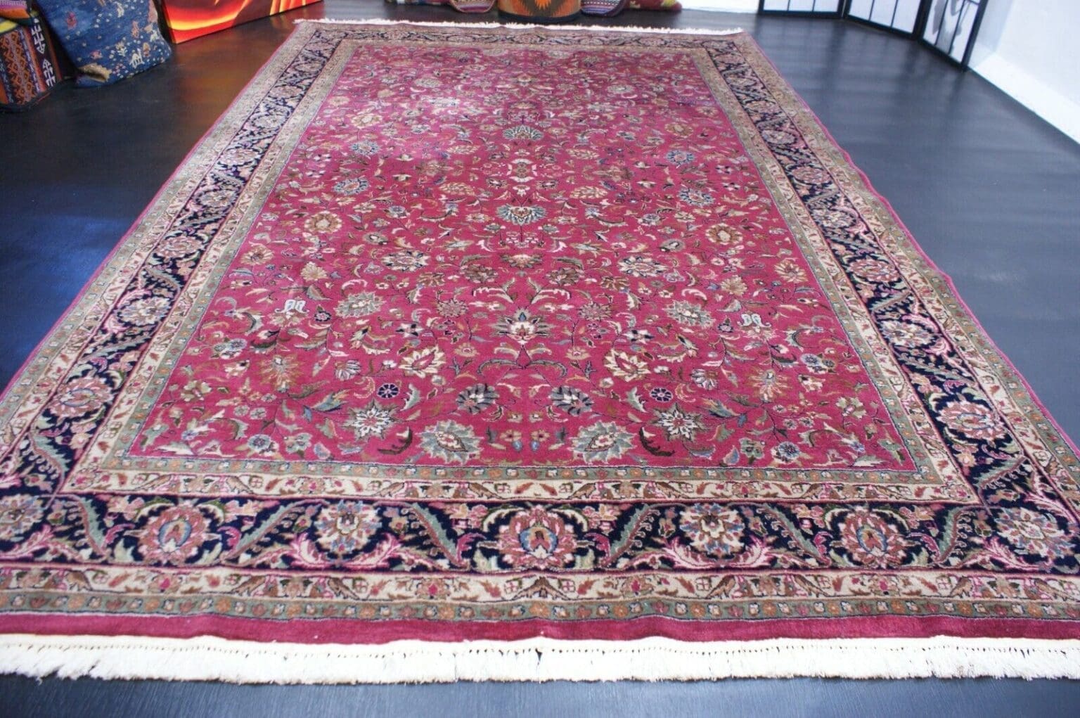 Orientteppich Indien 314 x 201 cm Wolle handgeknüpft