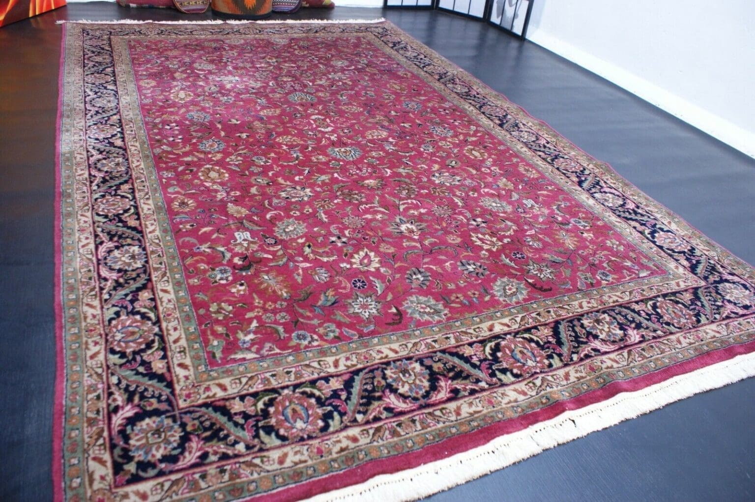 Orientteppich Indien 314 x 201 cm Wolle handgeknüpft