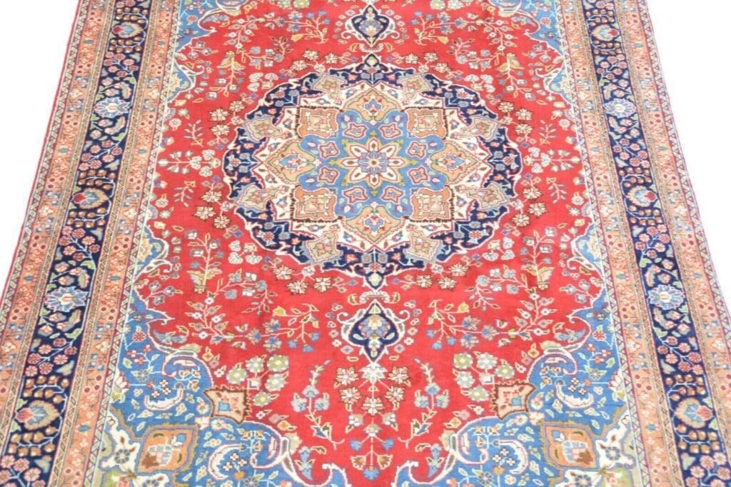 Perserteppich Mashad ca 290 x 195 cm Wolle handgeknüpft