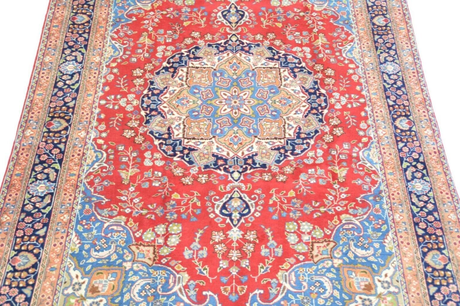 Perserteppich Mashad ca 290 x 195 cm Wolle handgeknüpft