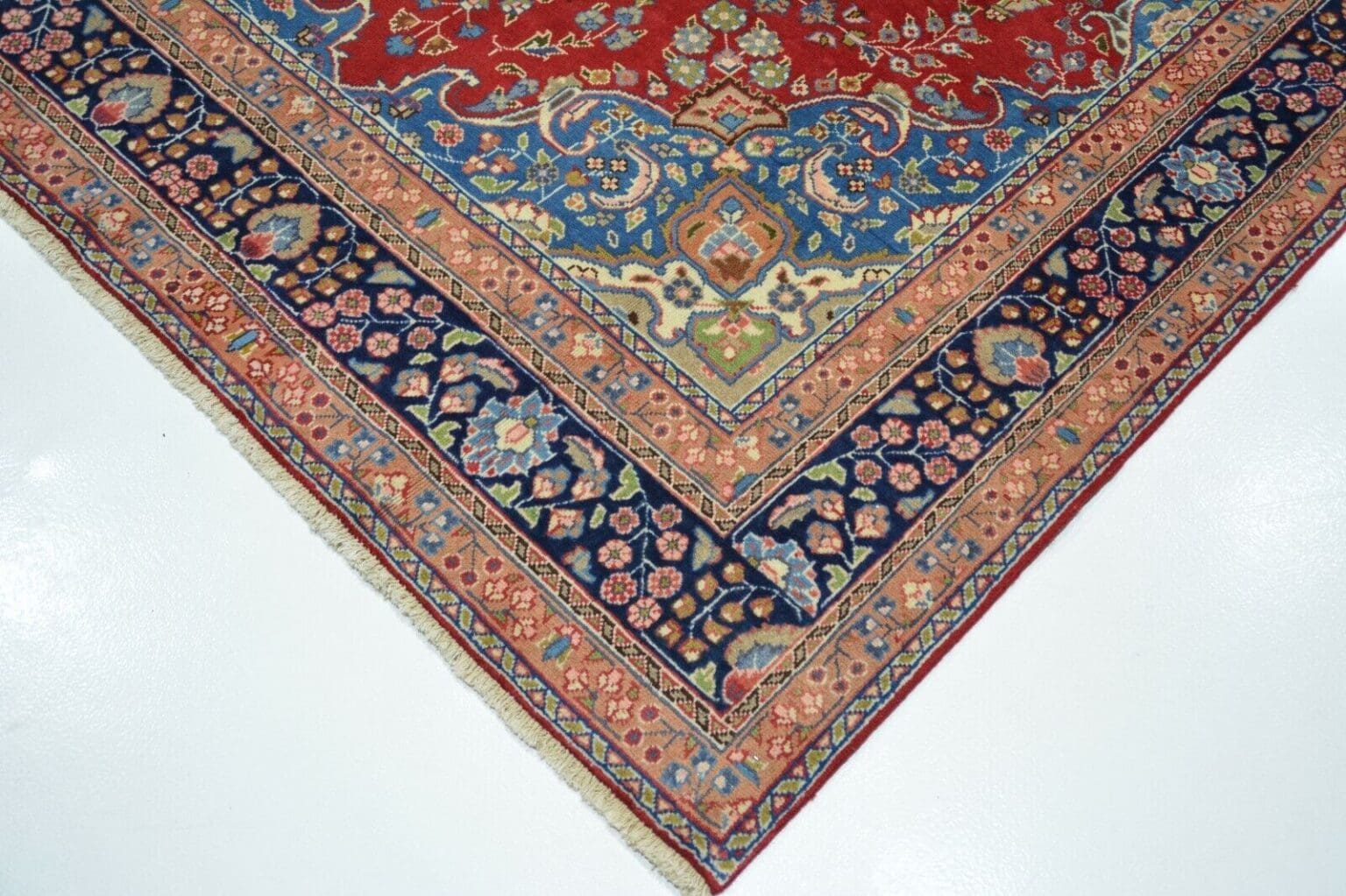 Perserteppich Mashad ca 290 x 195 cm Wolle handgeknüpft