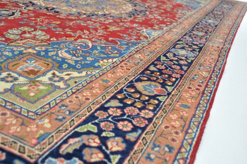 Perserteppich Mashad ca 290 x 195 cm Wolle handgeknüpft