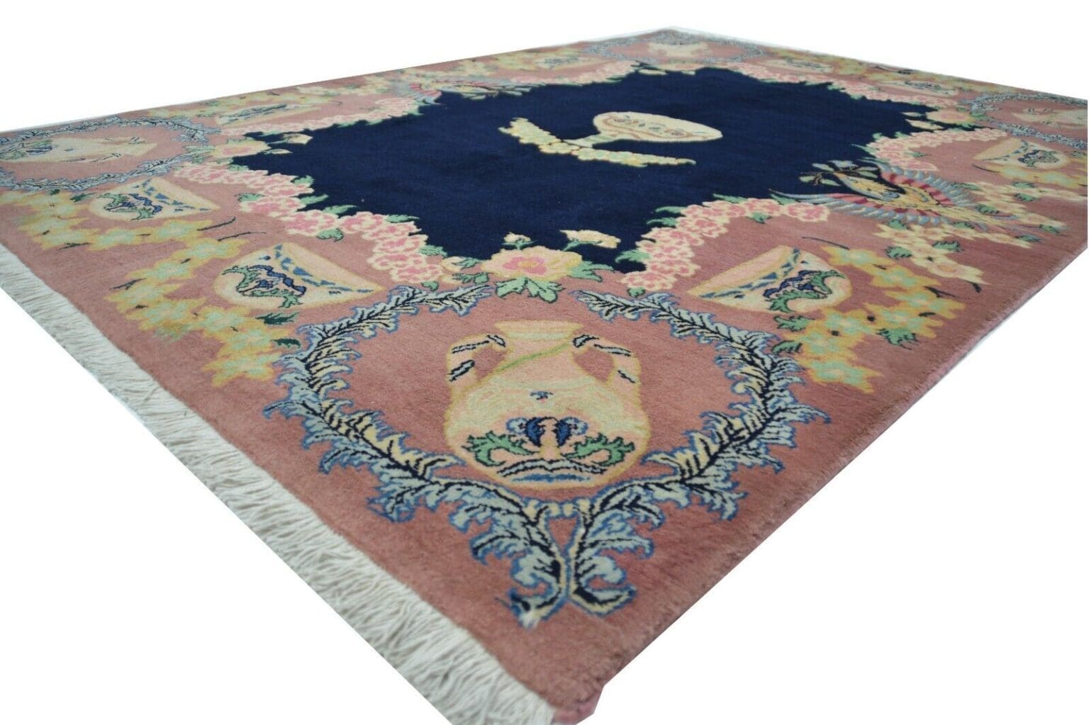 Perserteppich Kashmar ca 232 x 177 cm Wolle handgeknüpft