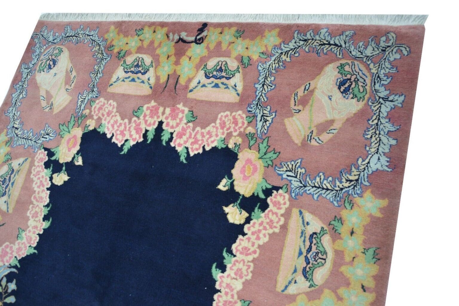 Perserteppich Kashmar ca 232 x 177 cm Wolle handgeknüpft